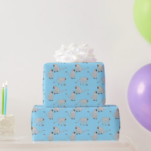 Papier Cadeau Singe velours