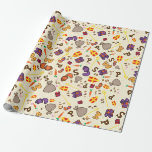 Papier Cadeau Sinterklaas Feest