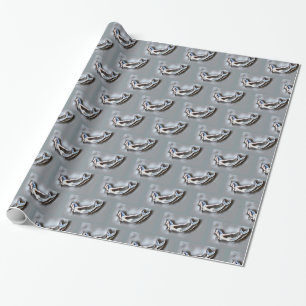 Papier Cadeau Sirène de bain Thunder_Cove Grey