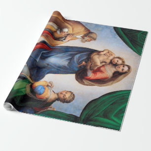 Papier Cadeau Sistine Madonna, Raphael