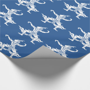 Papier Cadeau SIX Danseuse thaïlandaise ⚠ Thaïlande ⚠