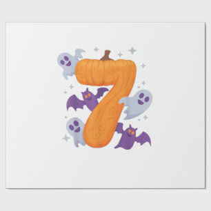 Papier Cadeau Six Sept Mème 6 7 Couple costume Halloween