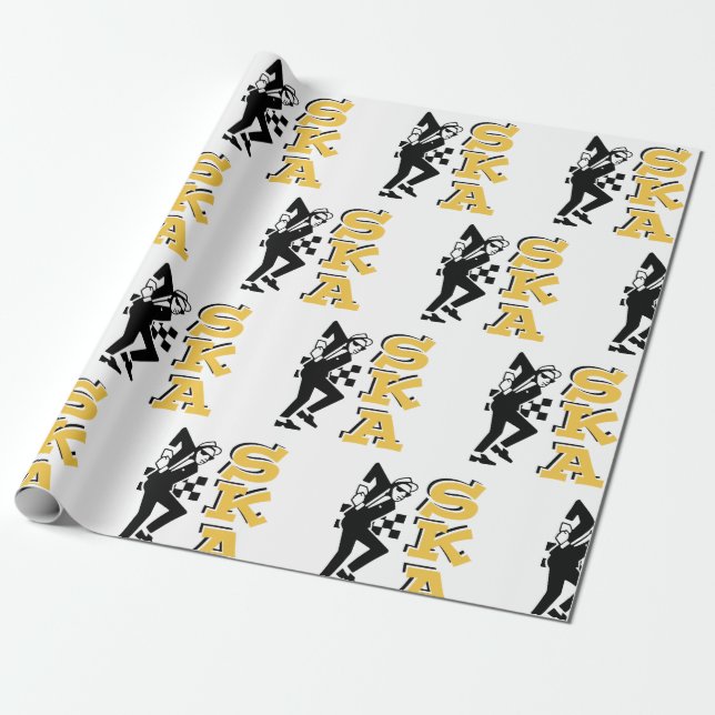 Papier Cadeau Ska Guy (Déroulé)