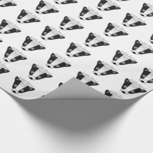 Papier Cadeau Skunk - Papier brillant, 30" x 15"
