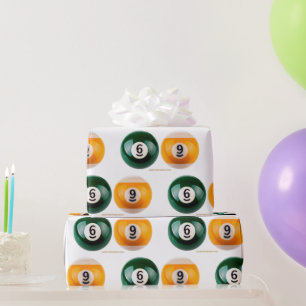 Papier Cadeau SlipperyJoe's 69 table de billard dur deux billiar