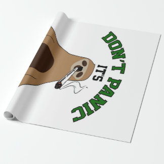 Papier Cadeau Sloth Fumer Weth Sloth