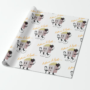 Papier Cadeau Soirée cinéma