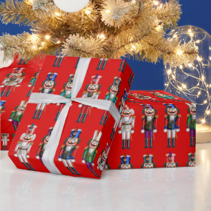 Papier Cadeau Soldats du Jouet de Noël