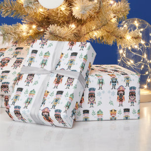 Papier Cadeau Soldats du Jouet de Noël