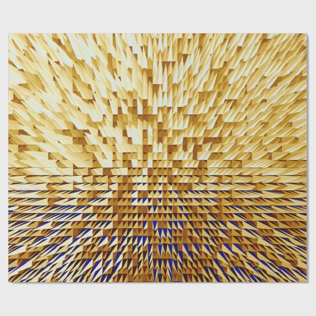 Papier Cadeau Soleil éclatant..... (Plat)