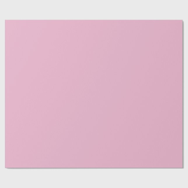 PAPIER CADEAU SOLIDE ROSE CHIC ET DE STYLISH_MODERN (Plat)