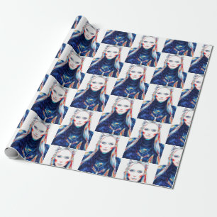 Papier Cadeau Sorcière islandaise