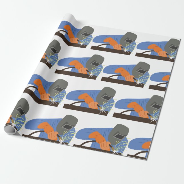 Papier Cadeau Soudeuse (Déroulé)
