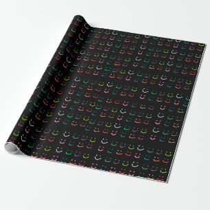 Papier Cadeau Sourires colorés