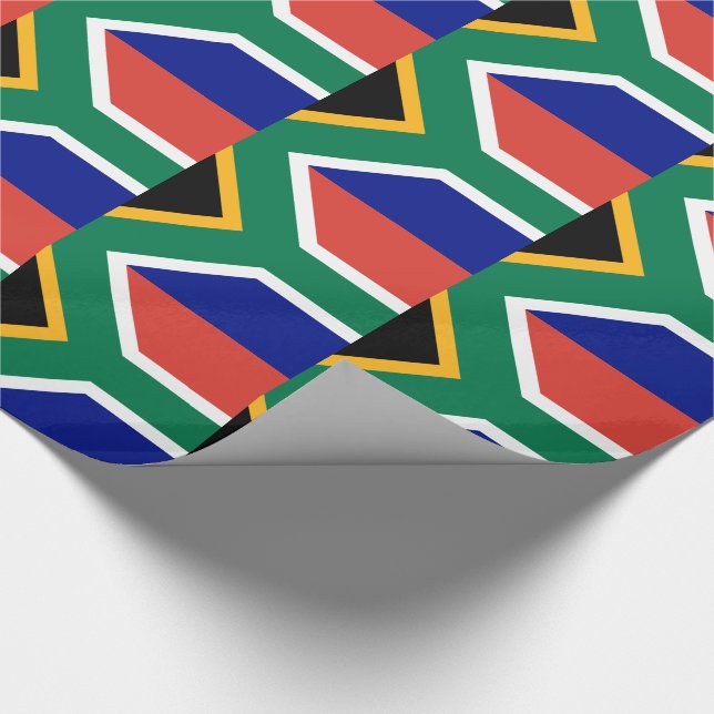 Papier Cadeau South Africa Flag (Coin)