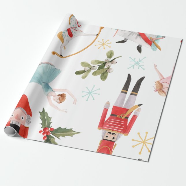 Papier Cadeau Spectaculaire de Noël (Déroulé)