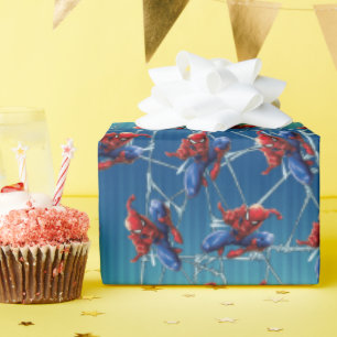 Papier Cadeau Spider-Man   Leap de tir sur le Web