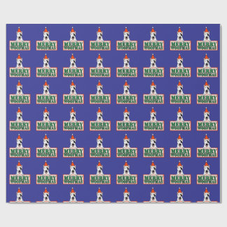 Papier Cadeau Spike "Merry Woofmass" gift wrap