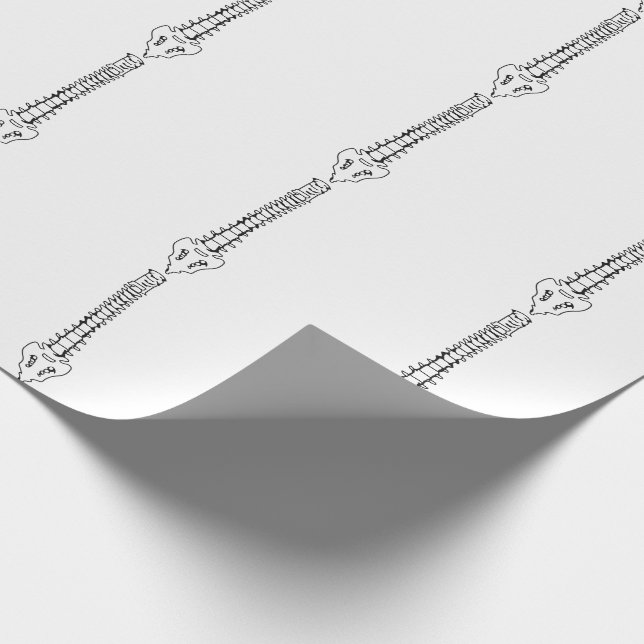 Papier Cadeau Spine humaine (Coin)