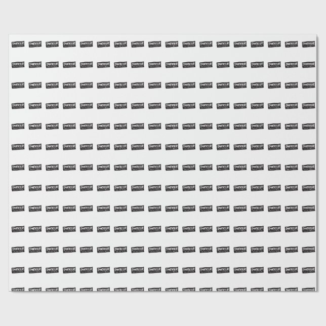 Papier Cadeau Spooktacular - Design d'Halloween (Plat)