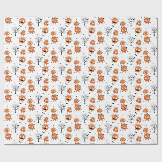 Papier Cadeau Spooky Sweet Baby Bat Halloween Wrapping Paper