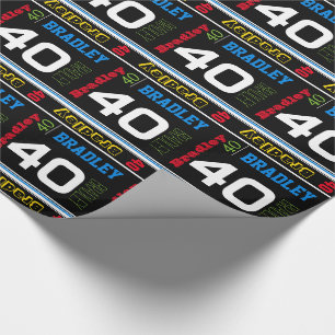 Papier Cadeau Sportif personnalisez l'enveloppe colorée