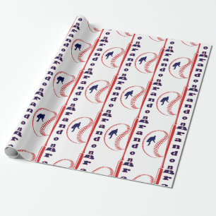 Papier Cadeau Sports Tout Étoiles À Thème De Baseball