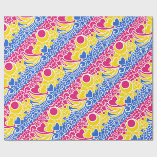 Papier Cadeau Squiggles de la fierté Pan