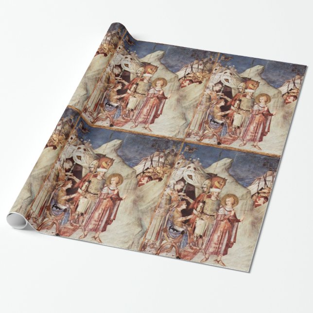 PAPIER CADEAU ST MARTIN RENOMME L'ARMÉE (Déroulé)