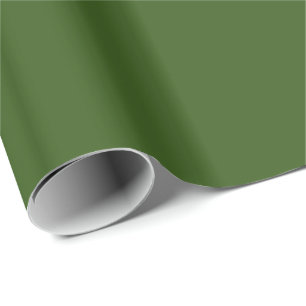 Papier Cadeau St Patrick's Day 2024 Forest Green Elegant Classy