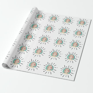 Papier Cadeau STARBURST | Simple Custom Fun Photo Wrapping Paper