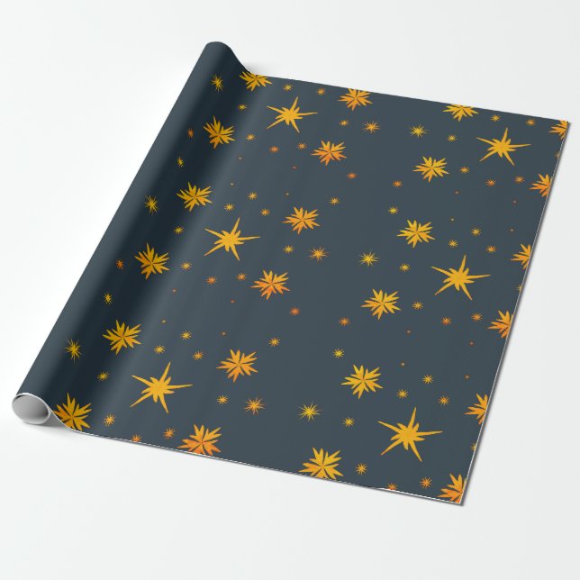Papier Cadeau Starshine Nightsky (Déroulé)