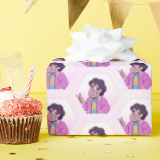Papier Cadeau Steven Universe | Portrait diamant rose
