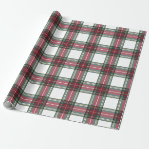 Papier Cadeau Stewart Plaid Christmas
