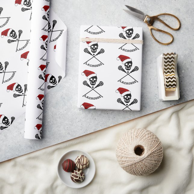 Papier Cadeau Sticks de crosse Noël (Artisanat)