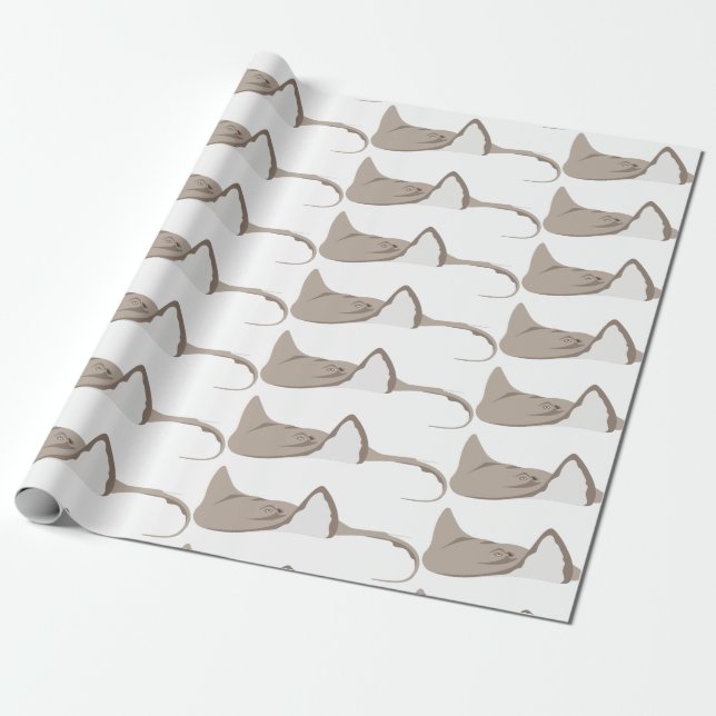 Papier Cadeau Stingray (Déroulé)