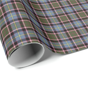 Papier Cadeau Stirling et Bannockburn Scotland Tartan