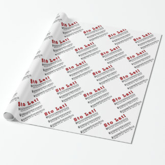 Papier Cadeau Sto Lat ! Chanson