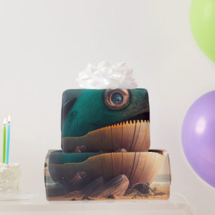 Papier Cadeau Strange Whale