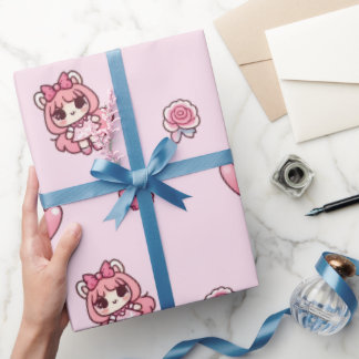 Papier Cadeau Strawberry Adorbs