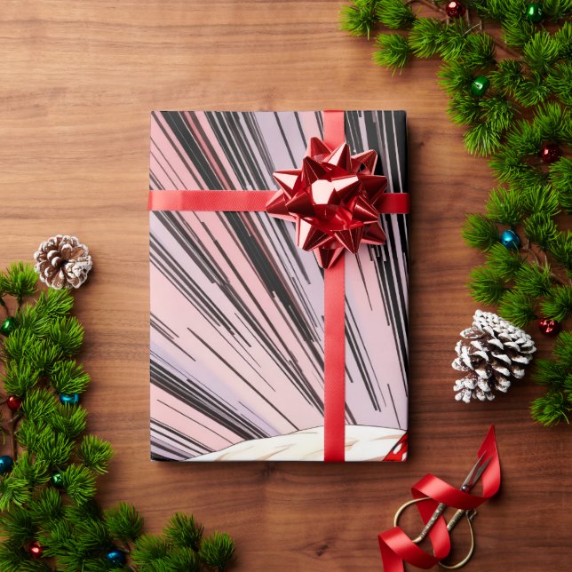 Papier Cadeau Strawberry Shortcake Nostalgia (Cadeau de vacances)