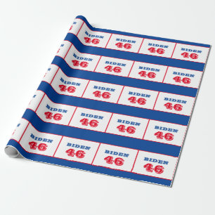 Papier Cadeau Style Biden 46