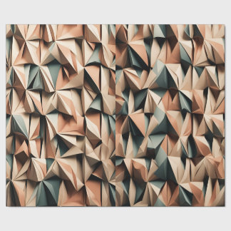 Papier Cadeau Style Origami