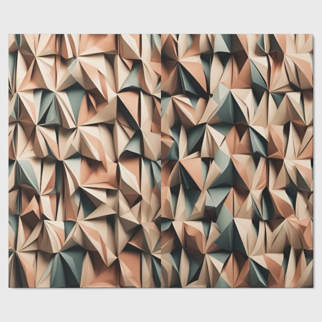 Papier Cadeau Style Origami (Couture)
