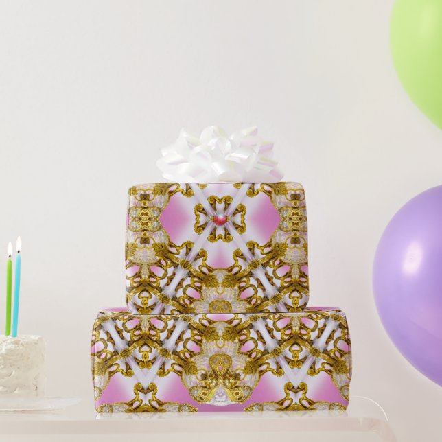 Papier Cadeau Stylos Fog Elegant Designer Romantique (Cadeaux de fête)