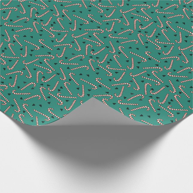 Papier Cadeau Sucre de canne de jolies nouveautés Noël (Coin)
