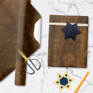 Papier Cadeau Suede Seam Look en cuir