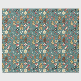 Papier Cadeau Sugarplum Swirls Wrapping Paper