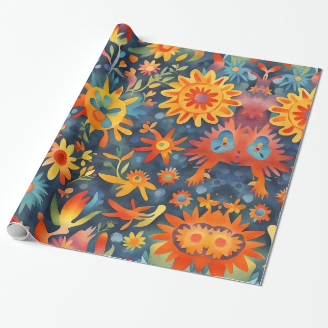 Papier Cadeau Sun Dream (Déroulé)