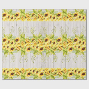 Papier cadeau Sunflower